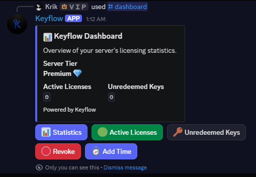 /dashboard Demo