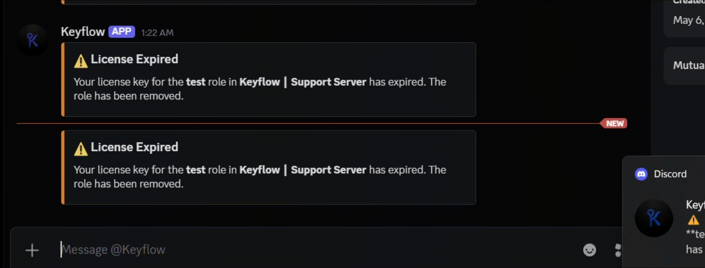 Expiration Demo