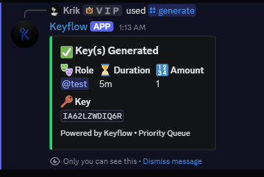 /generate Demo